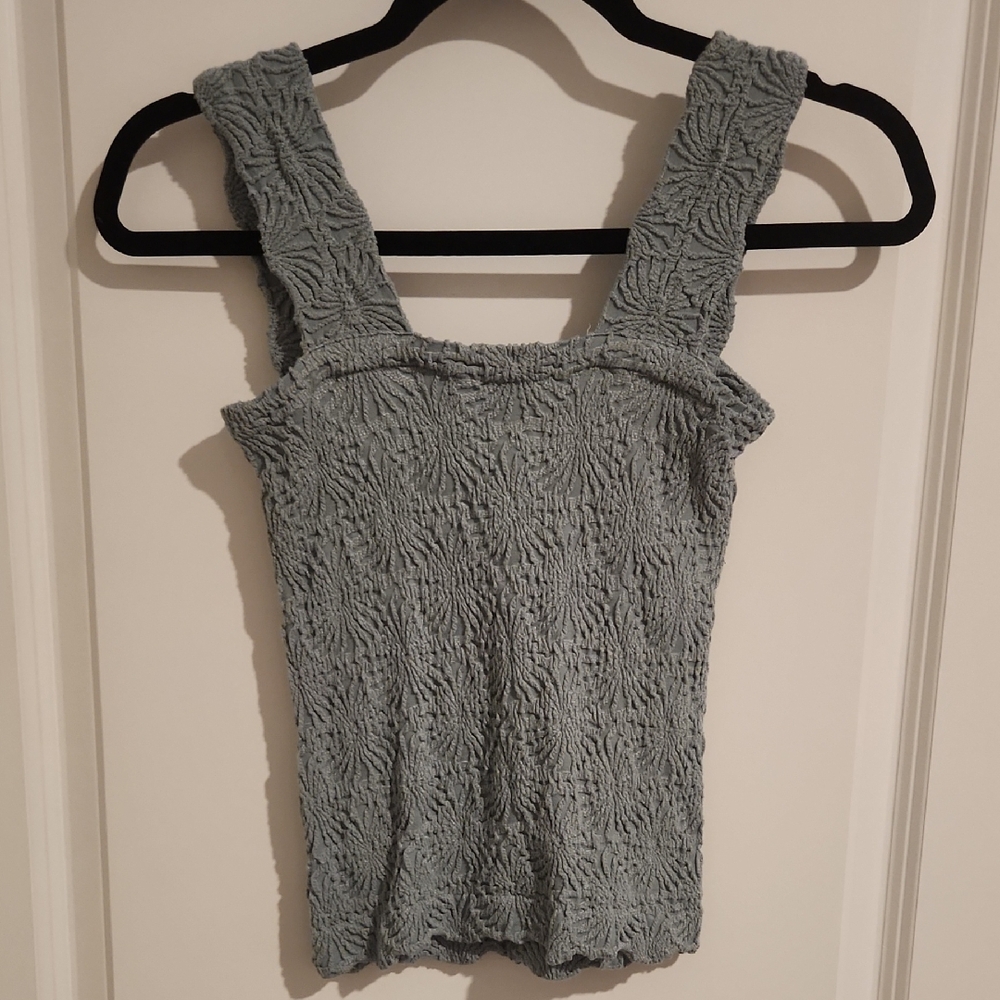 Free People Textured Tank Top